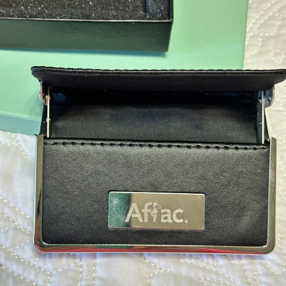 Black Business Card Holder - Picture 4 of 5